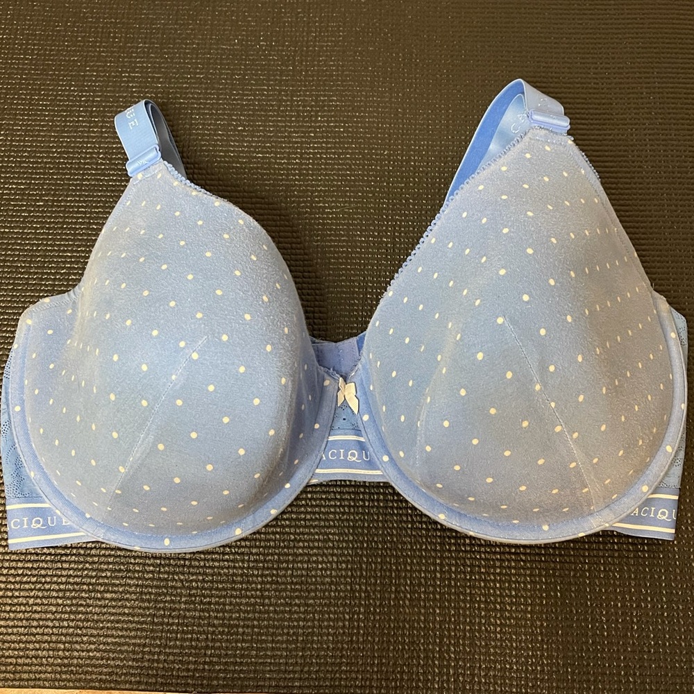 Cacique | 42G bra Like new worn twice. Polka dot